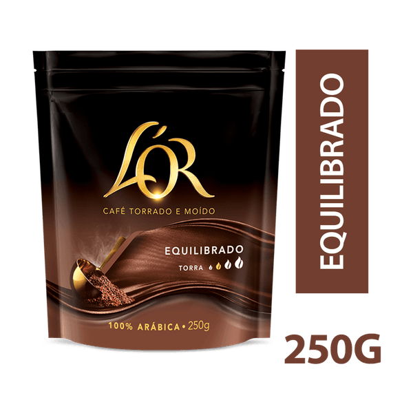 Café Torrado e Moído L'OR Equilibrado 250g