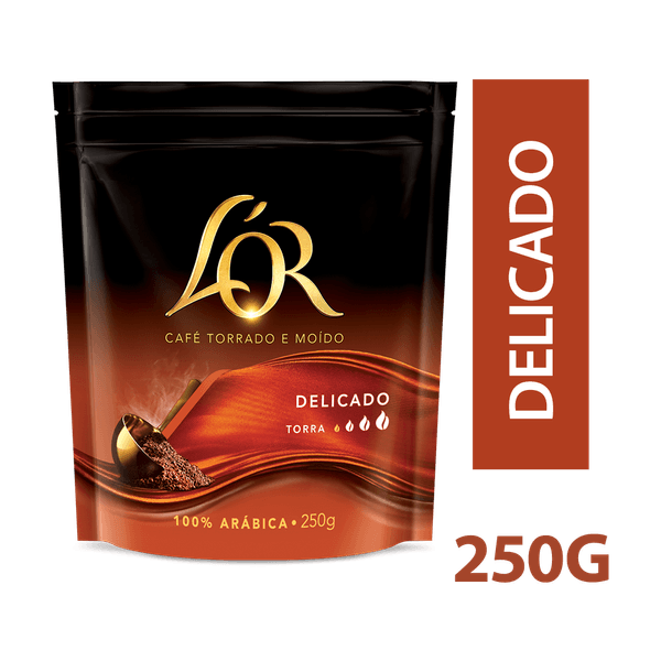 Café Torrado e Moído L'OR Delicado 250g