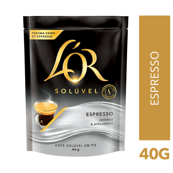 Café Solúvel L'OR Espresso Sachê 40g